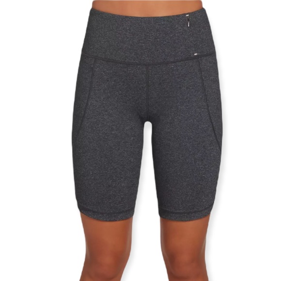 CALIA by Carrie Underwood Pants - NEW Calia by Carrie Underwood Mid Rise Bermuda Biker Shorts Gray 10” Inseam XS